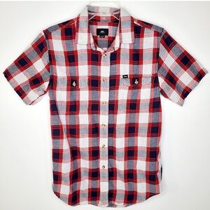 Obey Men's Plaid Casual Shirt